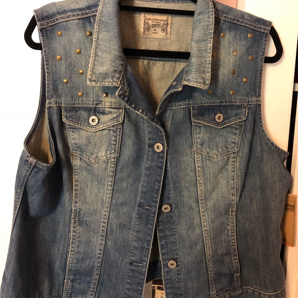 Denim Vest- PERFECT for fall